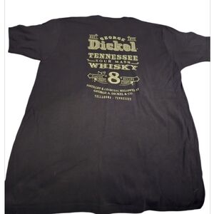 George Dickel Tee with Gold Print